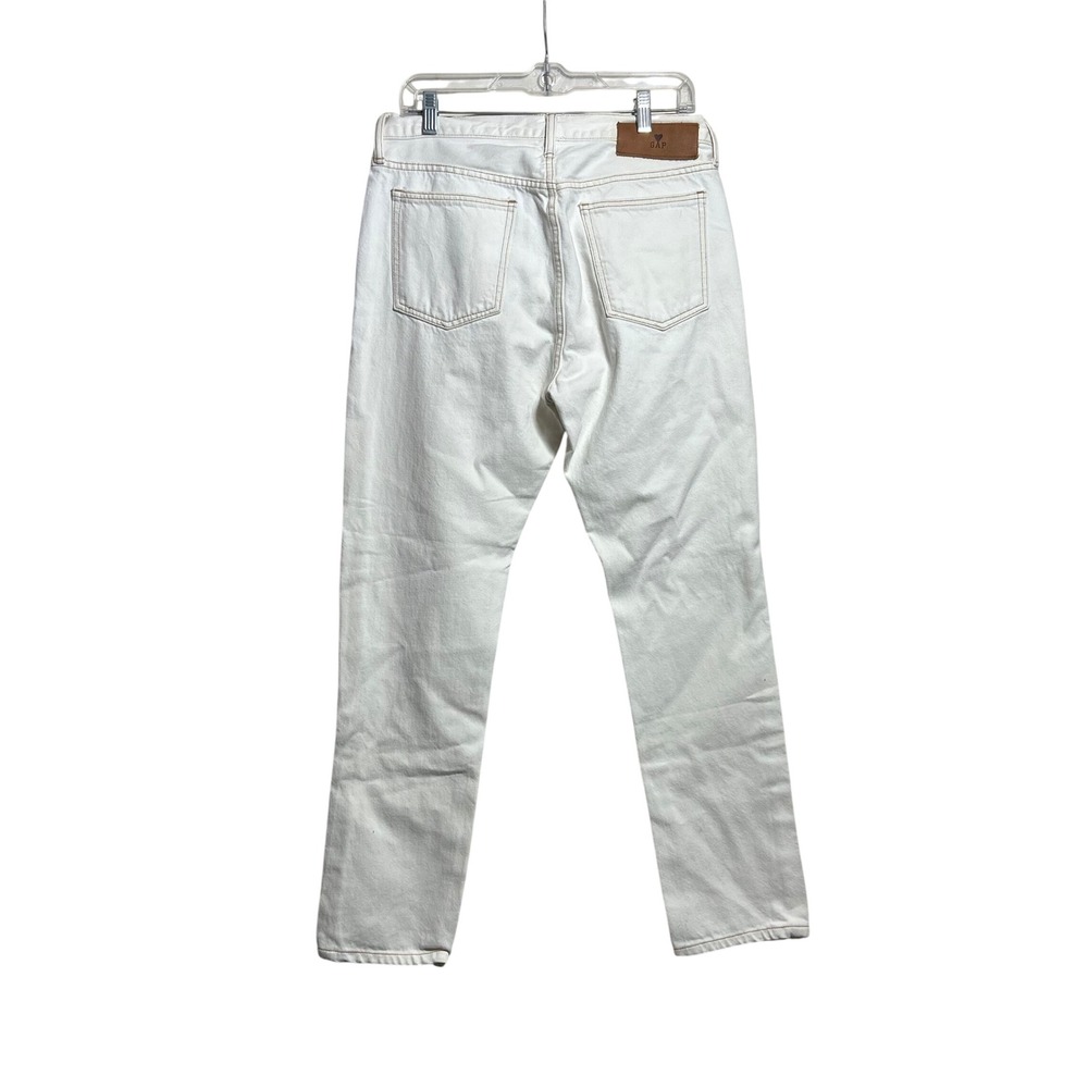 Gap x AMI Alexandre Mattiussi White Denim Straight Leg Jeans 30x32 Mens